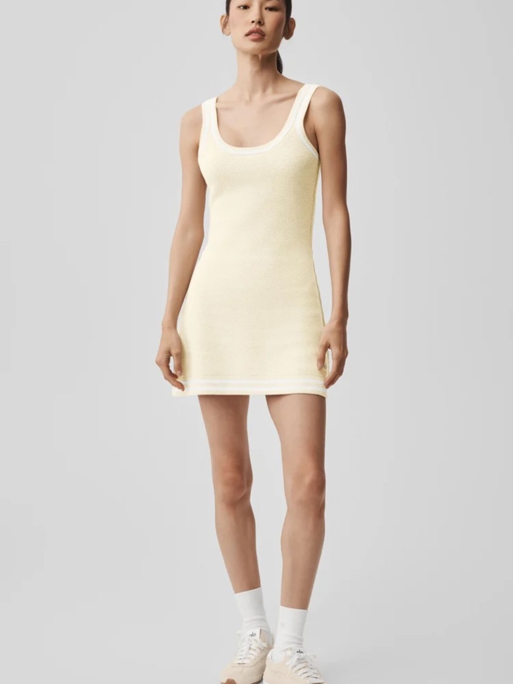 Alo Tennis Club Sweater Knit Dress